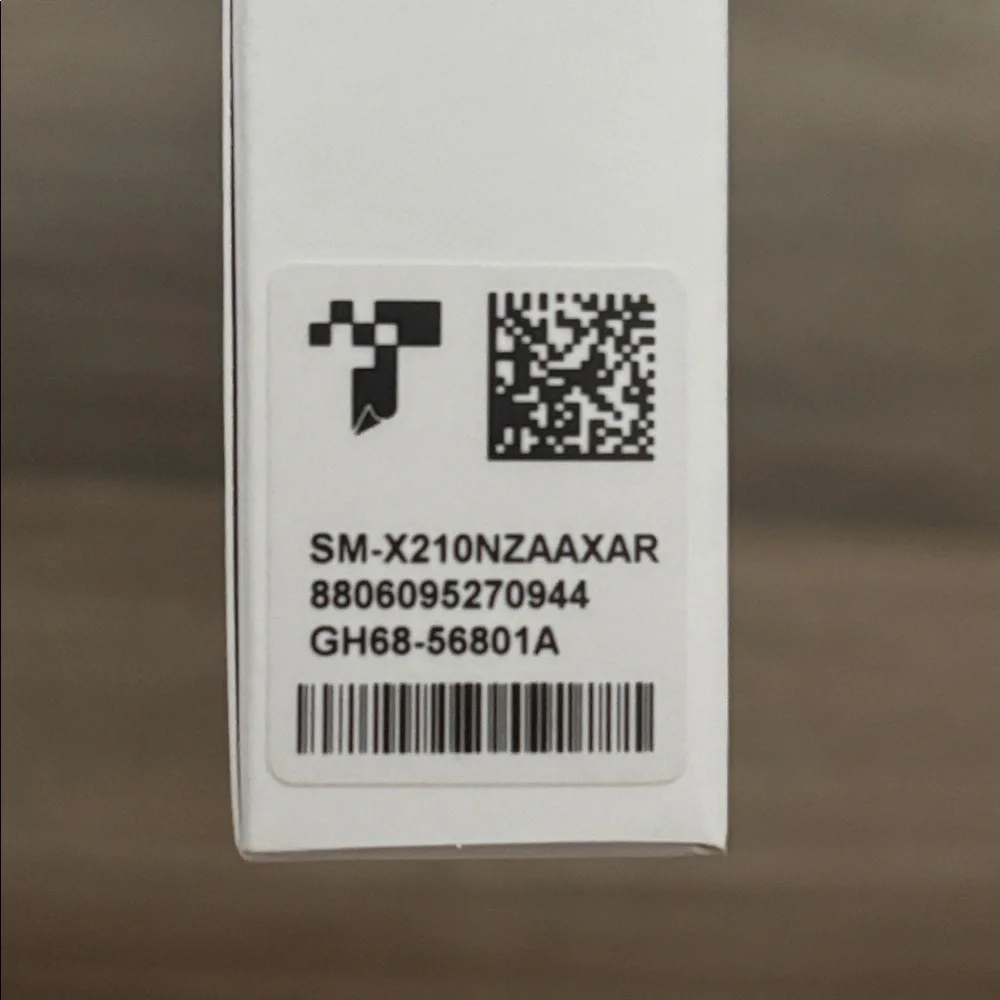 samsung galaxy tab A9+ in silver